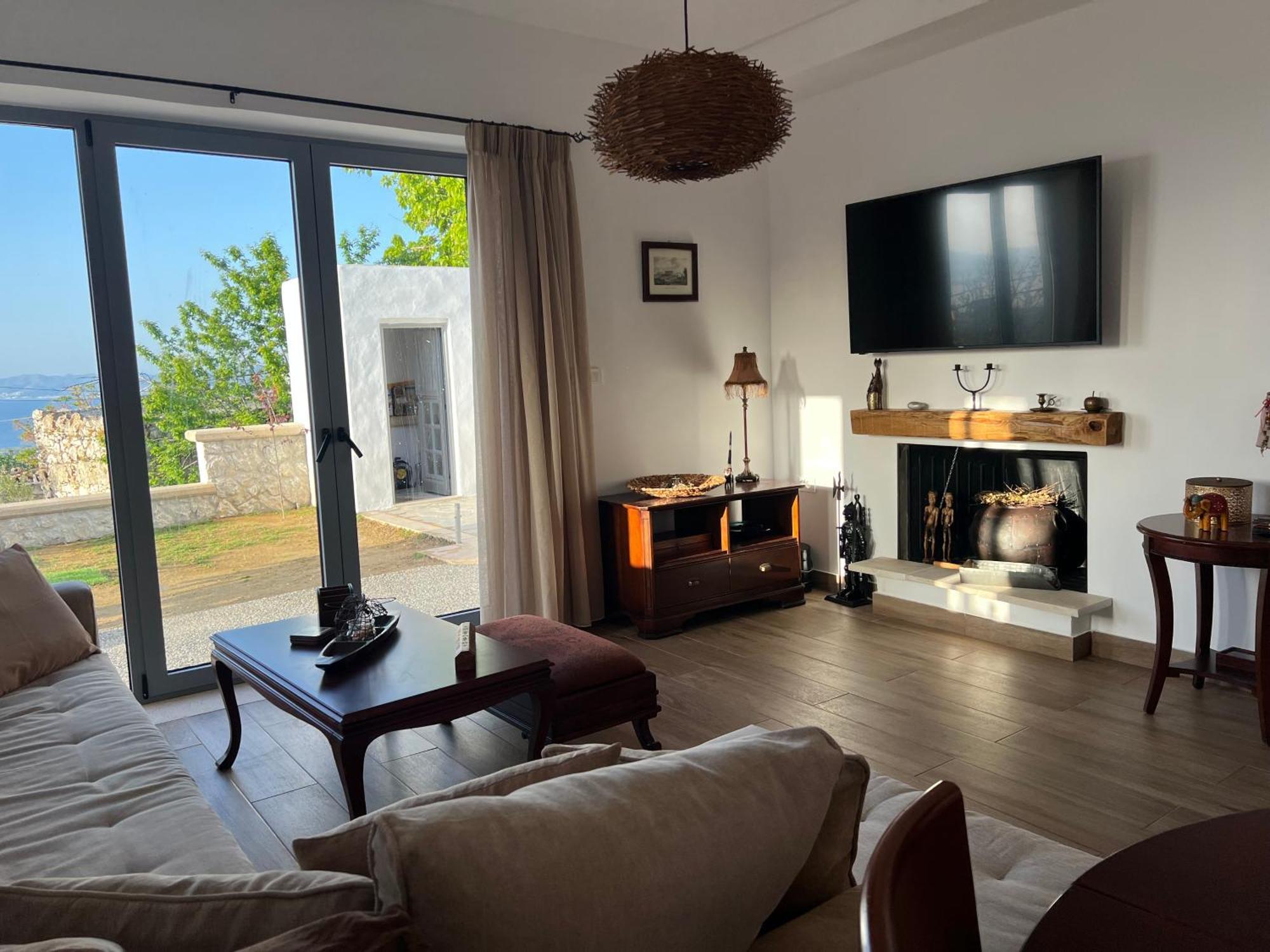 Moeses House Villa Asfendiou Bagian luar foto