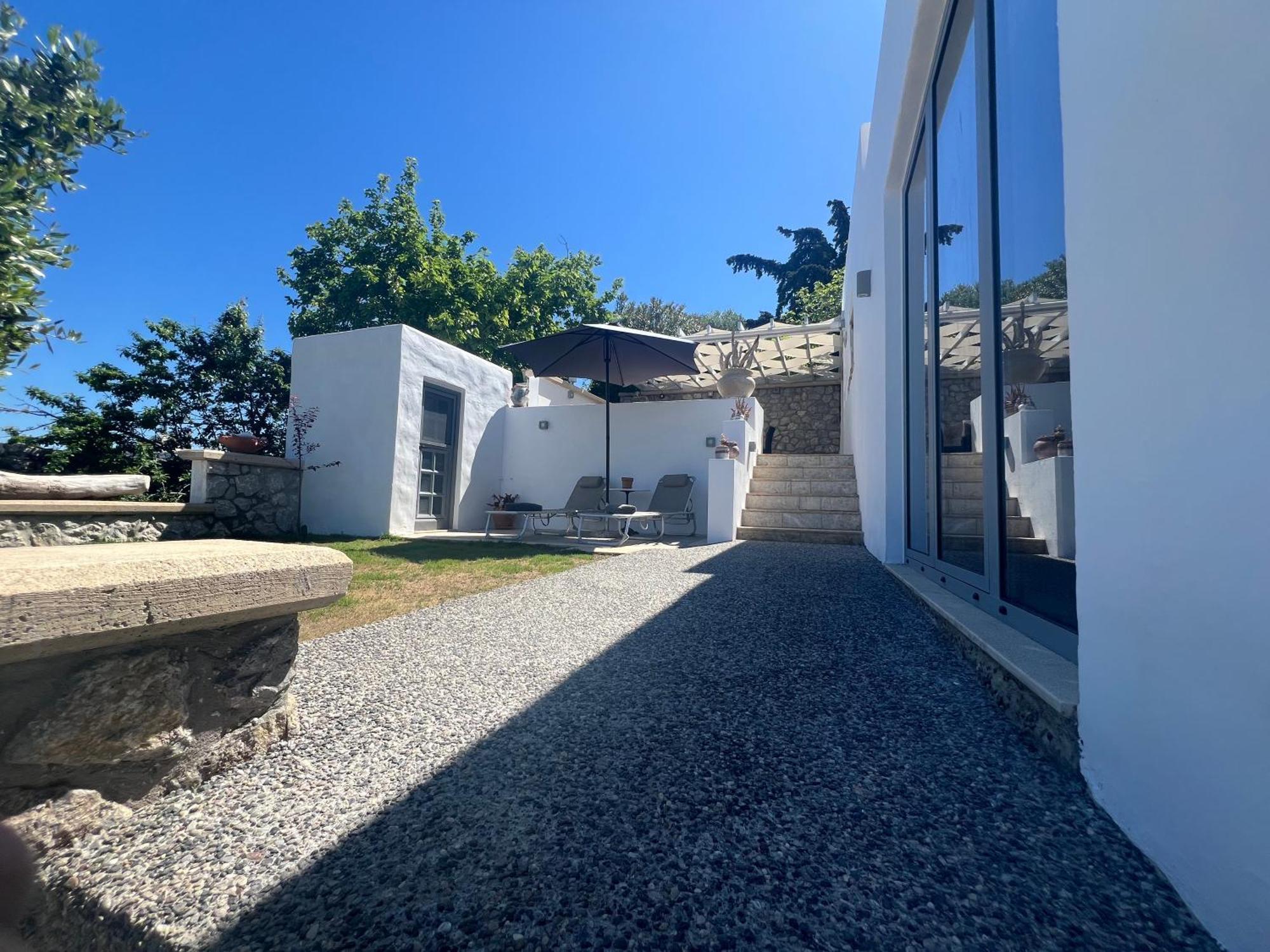 Moeses House Villa Asfendiou Bagian luar foto
