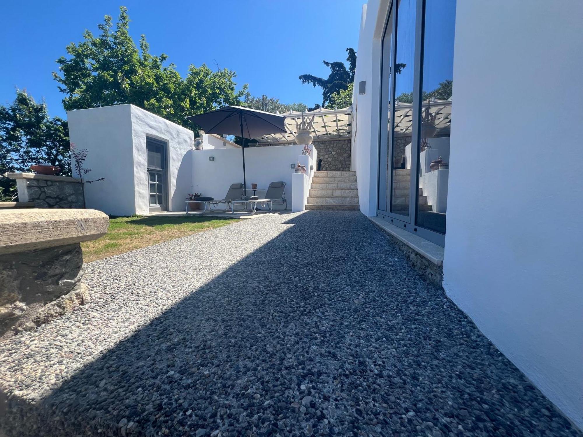 Moeses House Villa Asfendiou Bagian luar foto