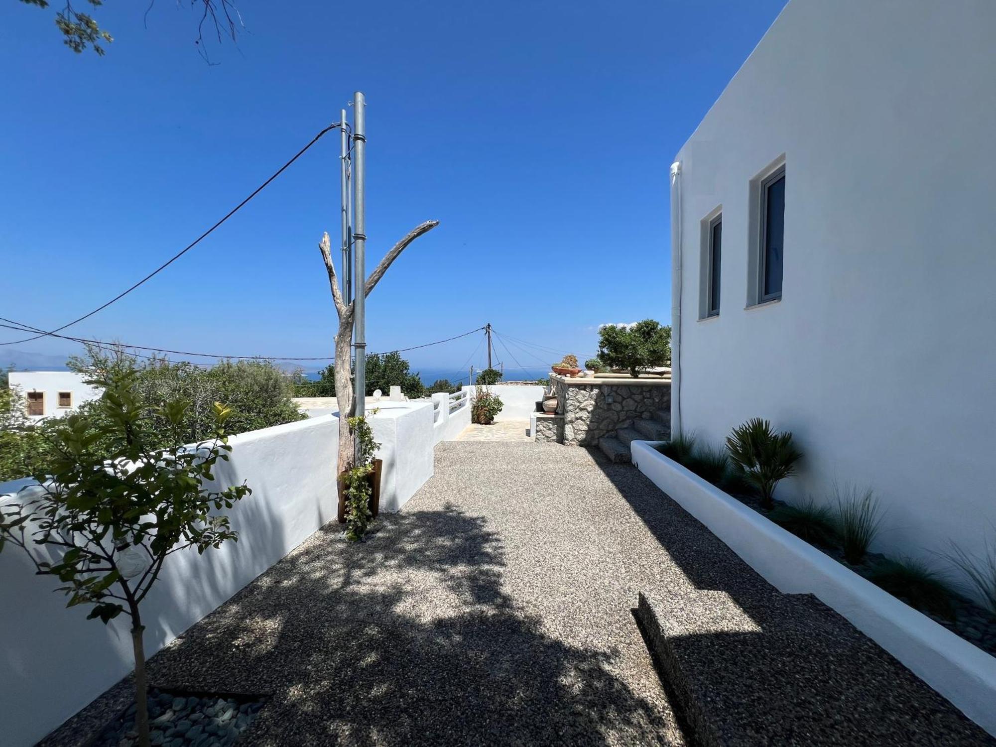 Moeses House Villa Asfendiou Bagian luar foto